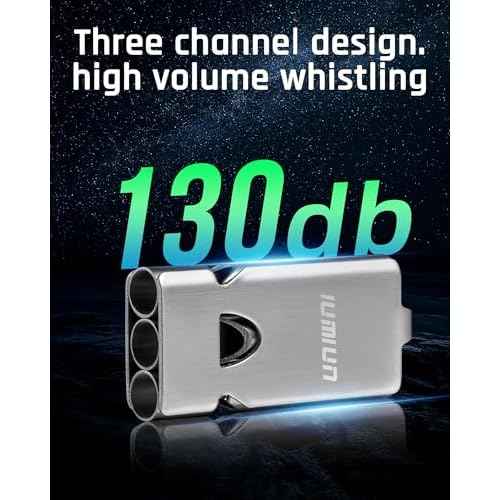 Emergency Survival Whistle Lifeguard Safety Whistle for Outdoor Camping Hiking-Loud Whistle up to 120~130db