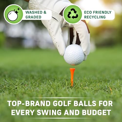 Used Recycled Golf Balls Assortment in Mesh Bag - 4A/3A Condition