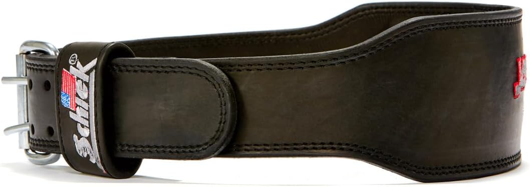 Schiek Jay Cutler Signature Leather Belt - Comfortable Weight Lifting Belt