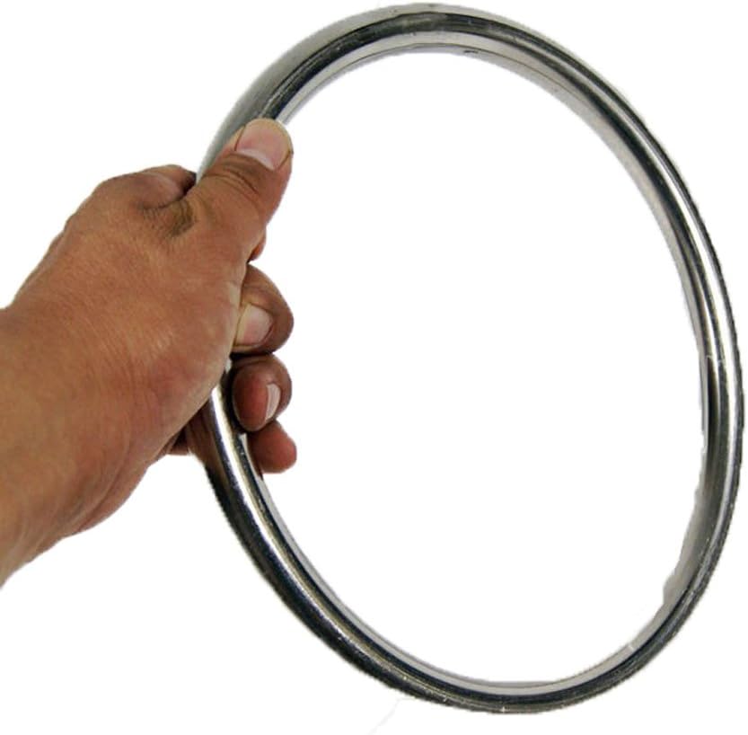 ZooBoo Wing Chun YeWen Sau Sticky Training Stainless Steel Rattan Ring Wing Tsun Ring 9 inch