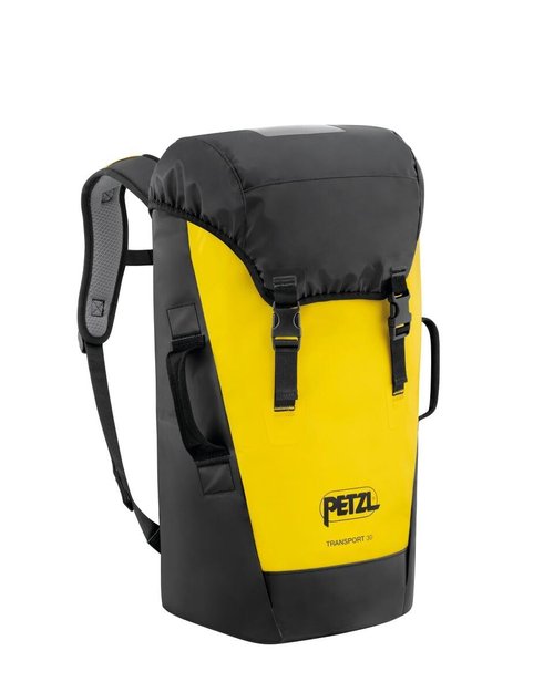 PETZL - Transport backpack material 45 L, Yellow-Black, Taglia Unica