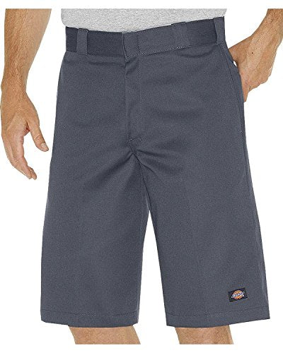 Dickies Men's 13-Inch Relaxed Fit Work Shorts - Charcoal, 38 Regular