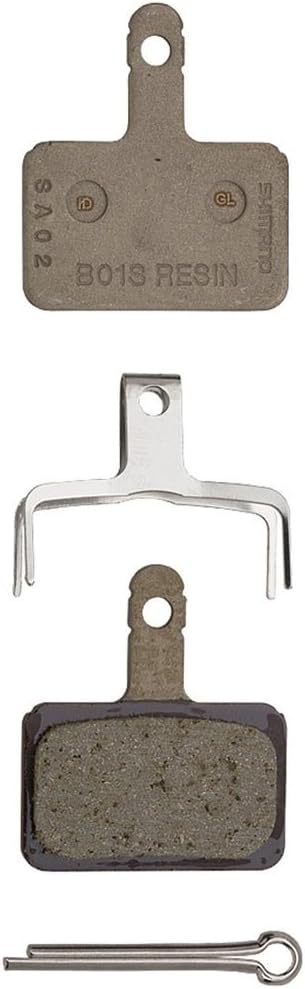 Shimano B01S Resin Disc Brake Pads with Spring - High-Performance 3rd Gen