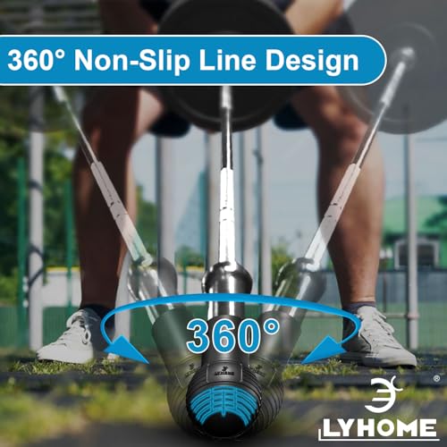 Landmine Attachment for Barbells - Rubber Material, 2-Inch Olympic Fit for Pressing & Rowing