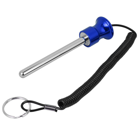 Weight Stack Pin, Aluminium Alloy Magnetic Weight Stack Pin with Pull Rope Weight Pin Strength Training Equipment for Commercial Gym Home Gym Physical Exercise Fitness