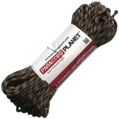 Paracord Planet 550 Utility Paracord - Tactical Cord and Military Cord - 100 Foot Hank (Kelly Green)