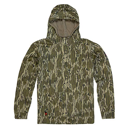Mossy Oak Mens Camo Hunting Hoodie Vintage