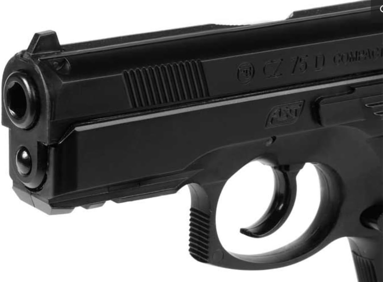ASG CZ 75D Compact .177 Caliber Steel BB Gun Non-Blowback Air Pistol and Magazine