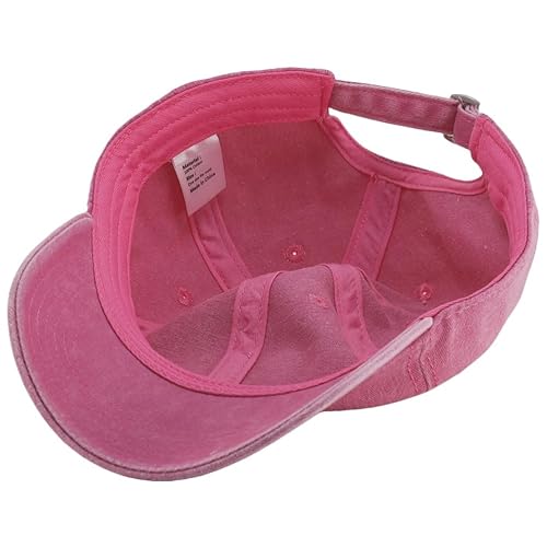 Washed Cotton Unstructured Baseball Cap for Men Women Retro Classic Gift Golf Dad Hats