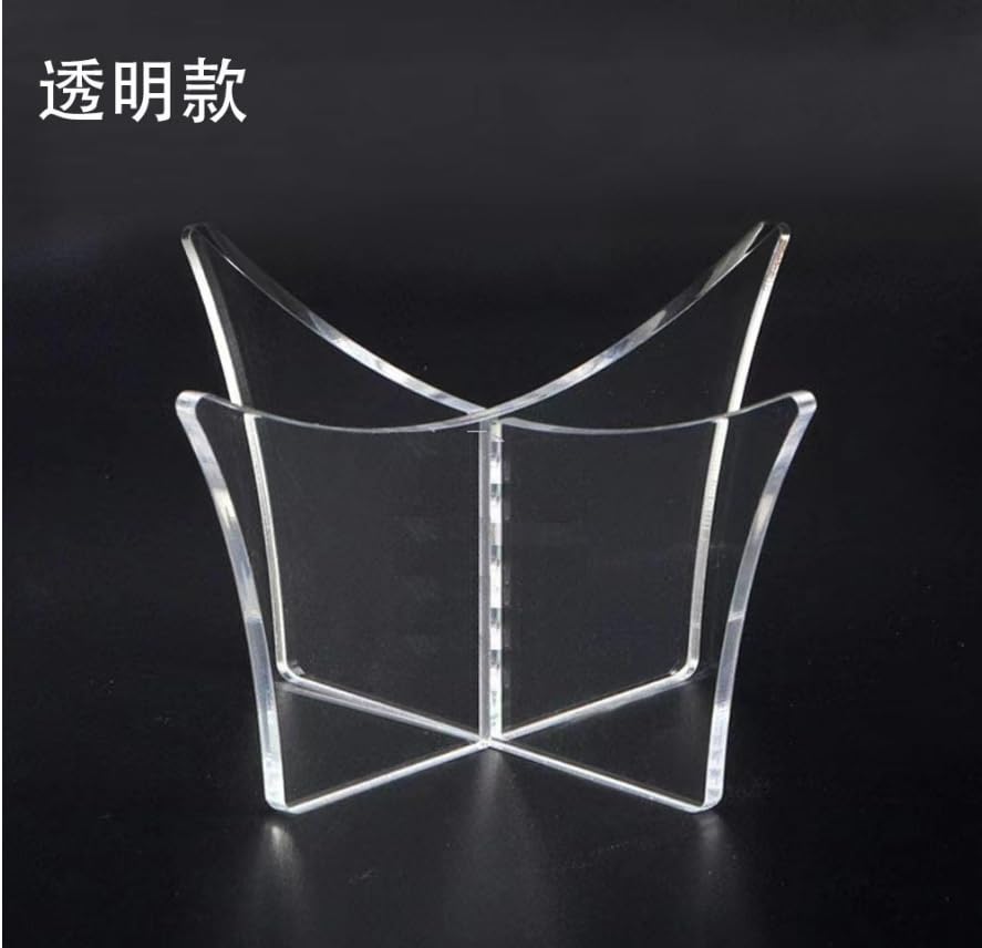 Acrylic Ball Display Holder, Football Stand Storage Holder, Basketball Holder Stand for Display, Volleyball Rugby Ball Stand Holder, Soccer Ball Holder for Football Basketball Soccer Volleyball Rugby（2Pcs）