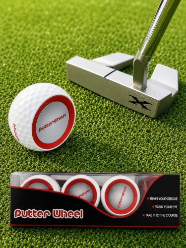 Golf Putting Training Aid Set with Alignment Lines and Feedback System