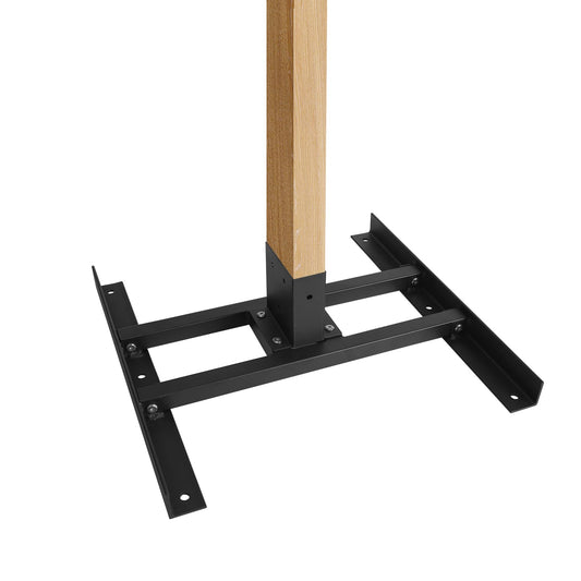 1 Pcs 2"x4" Shooting Target Stand for Outdoors, Target Stand Kit with Double T-Shaped Base