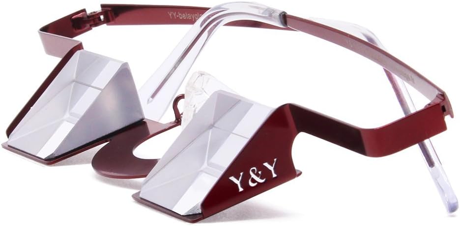 YY Vertical Belay Glasses - Hands-Free Climbing Safety Gear for Rock Climbers
