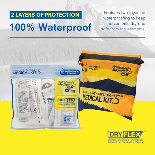 Ultralight Waterproof First Aid Kit for 2 People - Adventure Medical Kits