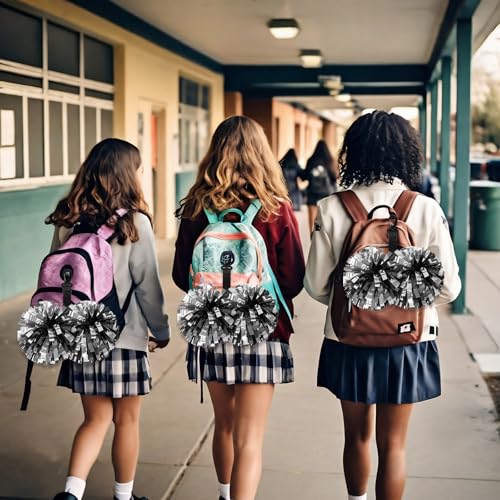 Black 1/6 /12 Pcs Cheerleading Pom Pom Holder for Backpack - Cheerleading Accessories