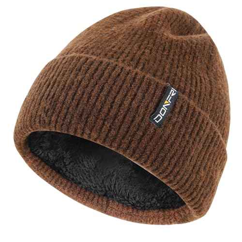 Donfri Wool Winter Beanie Hats Men Women Beanie Super Soft Warm for Winter Skull Knit Beanie Gift