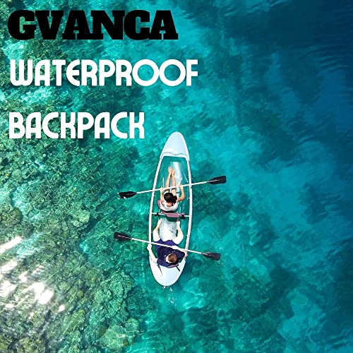 Waterproof Roll Top Kayak Dry Backpack 35L Grey Floating Outdoor Gear