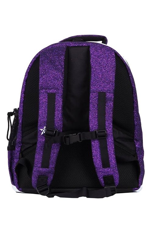 Rebel Dream Bag in Amethyst with White Zipper