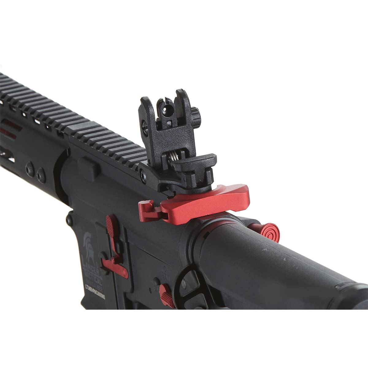 Lancer Tactical Gen 3 Archonn 9'' Lightweight Durable Polymer M4 Airsoft MLOK AEG w/High Speed Mid Cap with Programmable Trigger (ETU & MOSFET)