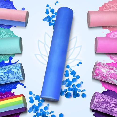 Blue Yes4All 36-Inch EVA Firm Foam Roller for Back, Yoga & Exercise