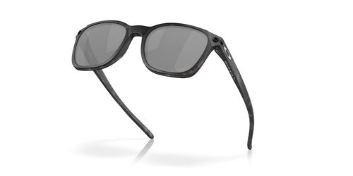 Oakley Man Sunglasses Matte Black Tortoise Frame, Prizm Black Polarized Lenses, 55MM