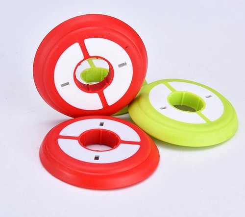 QUUPY 10PCS Silicone Fishing Line Storage Holders Tenkara Line Keeper Fishing Snell Rigs Gear Spools Line Leader Organizer