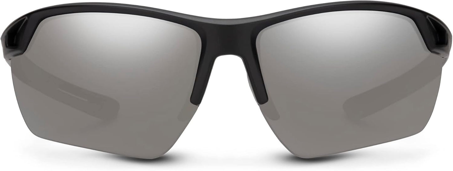 Suncloud Contender Polarized Cat-Eye Sunglasses – 100% UV Protection – Comfortable Fit, Trendy Design – for Men & Women