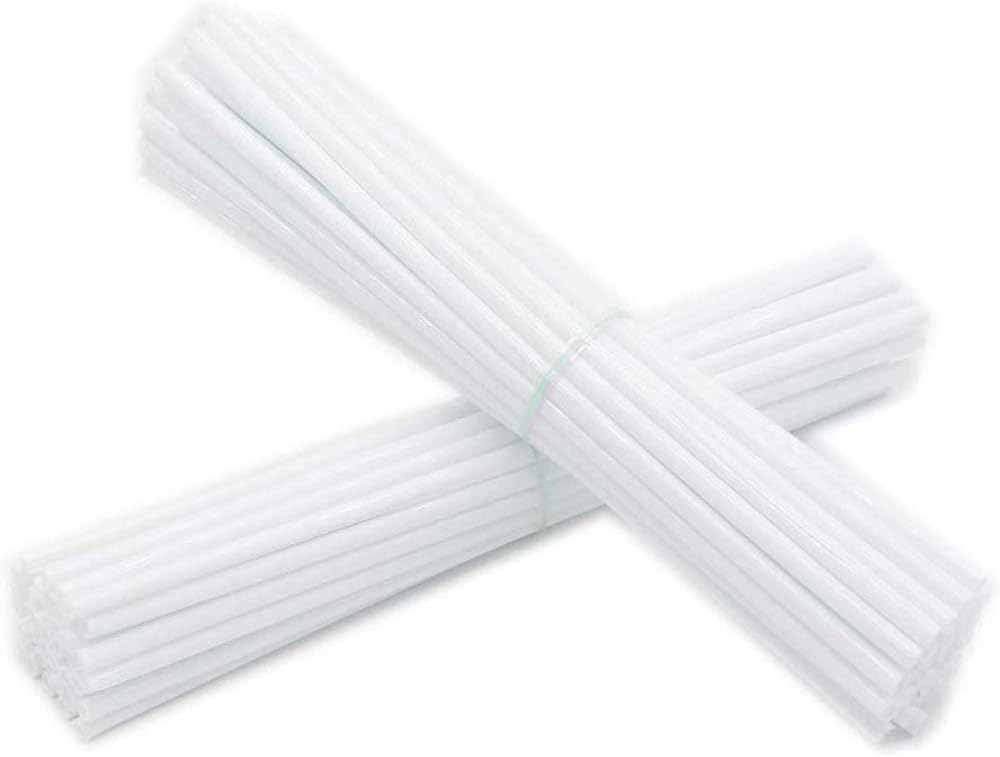Super Pop Bicycle Spoke Skins Wraps Compatible with Schoolmate Bike Fans- Colorful Bike Wheel Decoration-72 Pcs(White)