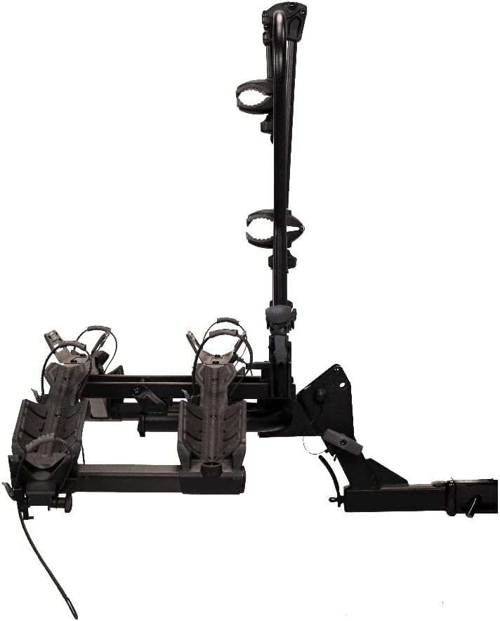 Hollywood Racks Destination 4 Hitch Bike Rack, Lightweight, Black - Platform Style Bike Rack for Car Carries up to 4 Bikes for Safe, Secure Transport - Fits Most Bike Styles, Sizes and Models