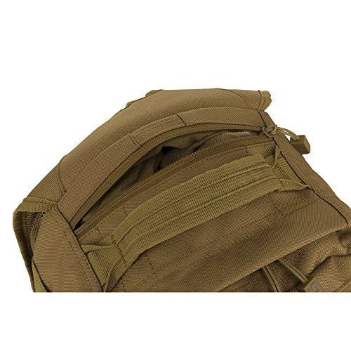 Tactical Daypack Backpack 24.2L Desert Clay Water-Resistant MOLLE Hiking & Travel