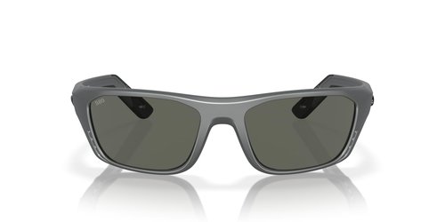 Costa Del Mar Whitetip Pro Sunglasses, Matte Grey/Grey 580G, 57 mm