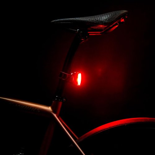 LEZYNE Zecto Drive Max 400+ Bicycle USB Rechargeable IPX7 Waterproof LED Rear Light w/Multiple Solid & Flash Modes | Silicone Rubber Mounting Strap Included, Black, 400 Lumens/USB-C