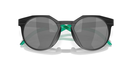 Oakley Men's OO9242 HSTN Round Sunglasses, Matte Black Ink/Viridian/Prizm Black, 52 mm