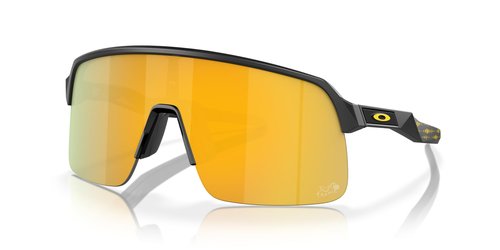 Oakley Men's OO9463 Sutro Lite Rectangular Sunglasses, Matte Black Ink/Prizm 24K, 39 mm