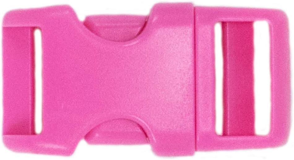 Paracord Planet 5/8 Inch Contoured Side Release Buckle (Black Cat, 10 Pack)