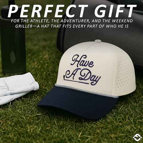 Funky Junque Funny Trucker Hat for Men - Trendy Rope Cap with Upside-Down Sayings, Lightweight Golf Hats Snapback