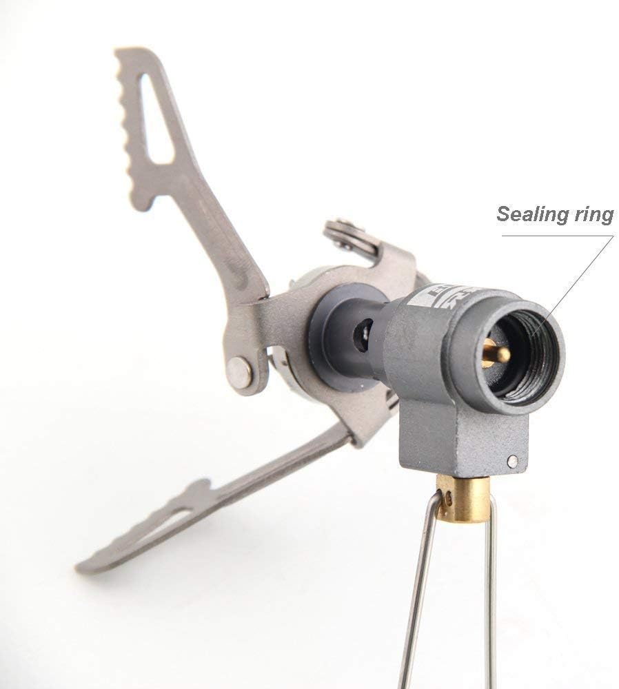 BRS Outdoor BRS-3000T Ultra-Light Titanium Alloy Miniature Portable Picnic Camping Gas Cooking Stove Portable Ultralight Burner 25gram