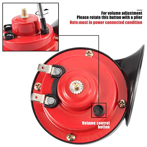 12V Golf Cart Horn Kit for EZGO Yamaha Club Car ATV UTV Boat - Waterproof, Loud, Universal Fit