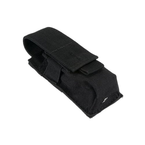 HWZ Tactical Molle 5" x 2.1" x 1.4" Protable Travel Kit for Flashlight Bag Tactical Unsex MOLLE Single Mag Pouch Belt Waist Pack Bag