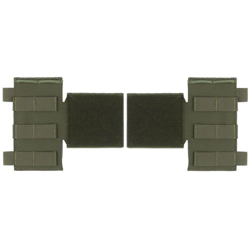 Tactical Chest Rig Side Saddle Pair,Hoop and Loop Expander Wing Side Entry Panel Compatible with Micro MK4/MK5 D3CR Placard