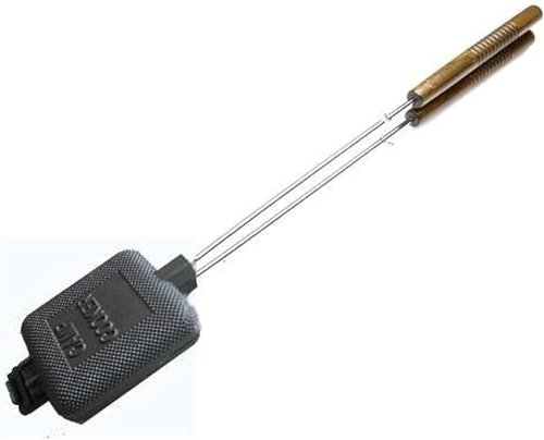 Cast Iron Camp Grill Pie Maker with 22" Long Handle - Outdoor Cooking Essential