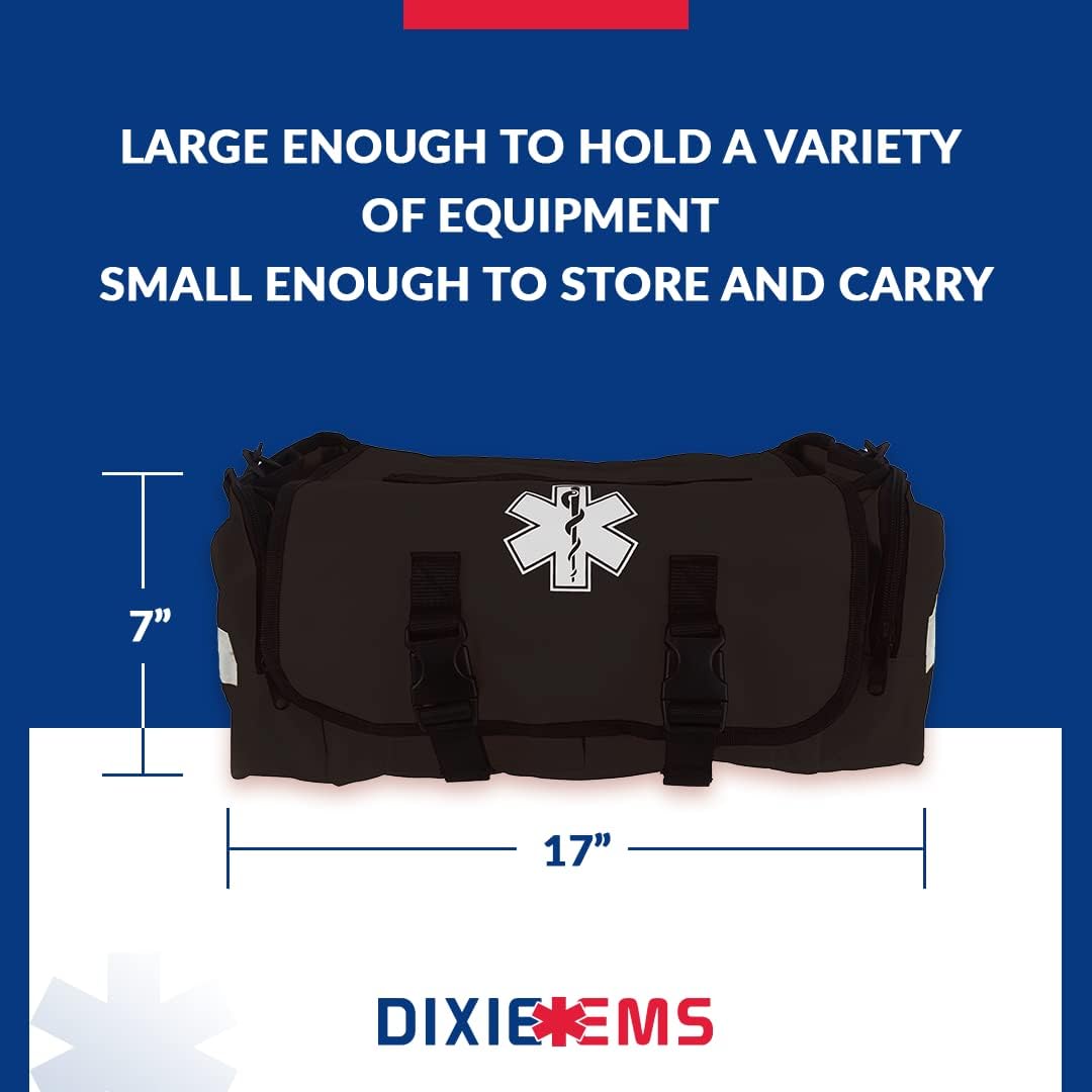 Dixigear First Responder On Call Trauma Bag W/Reflectors - Red