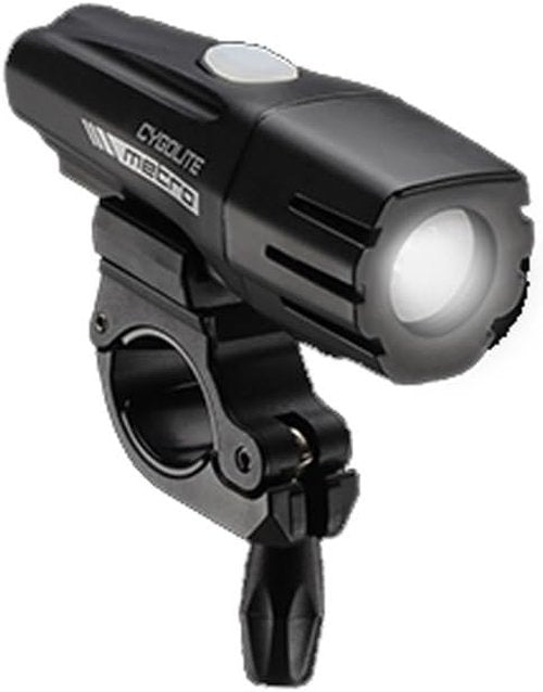 CYGOLITE Metro – 600 Lumen Bike Light– 4 Night Modes & Daytime Flash Mode– Compact & Durable– IP67 Waterproof– Secured Hard Mount– USB Rechargeable Headlight– for Road, Mountain, Commuter Bicycles