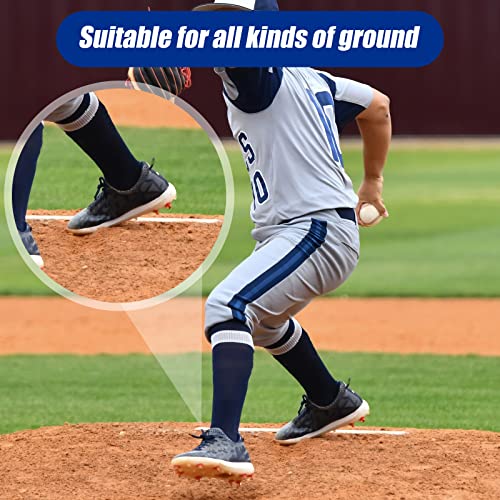 Deekin White Baseball Pitching Rubber Throw Down Pitcher's Mound - Set of 2