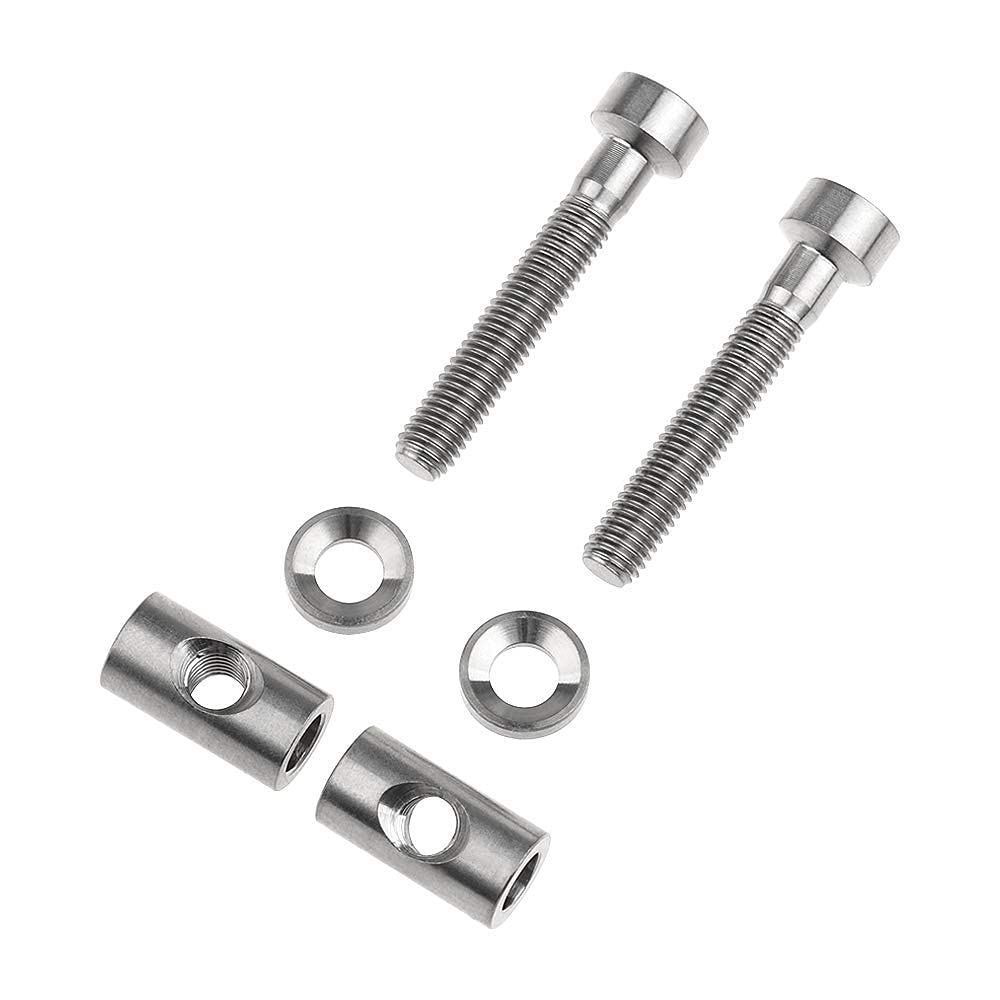 Titanium Ti M5x30mm Bolt Nut Washer for Thomson Seatpost Cycling Bolts