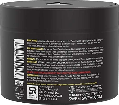 Sweet Sweat Workout Enhancer Roll-On Gel Stick - Makes You Sweat Harder and Faster, Use with Sweet Sweat Waist Trimmer