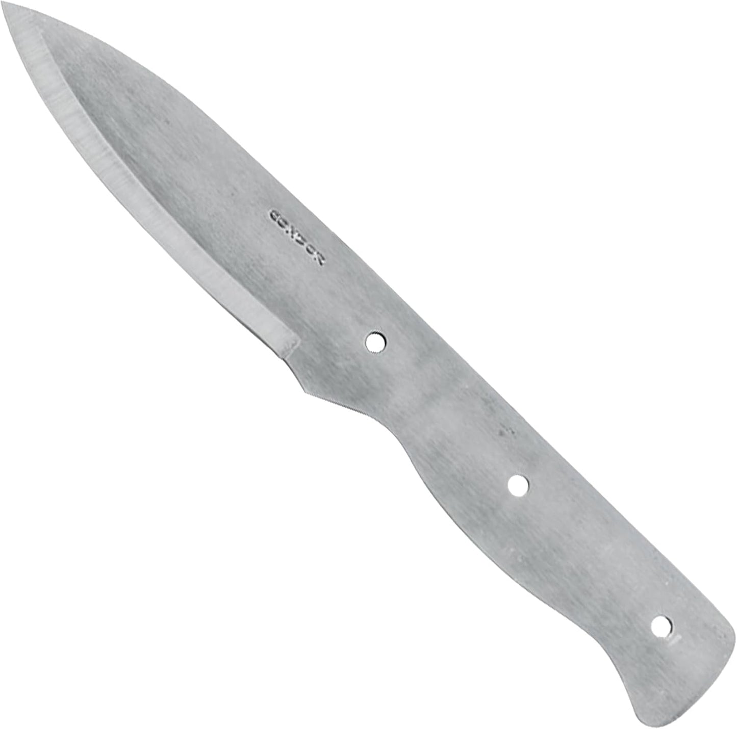 Condor Tool & Knife Bushlore Blade Blank - 1075 High Carbon Steel - Knife Blank with a Scandi Grind - Product is Sold Without Sheath - 4.3in Blade - 4.6oz