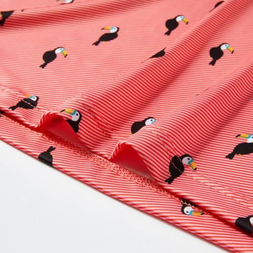 Golf Shirts for Men Dry Fit Performance Print Short Sleeve Moisture Wicking Golf Polo Shirts