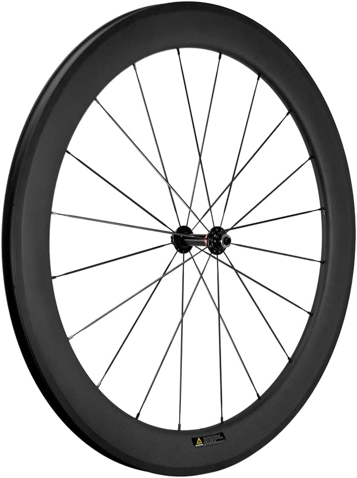 Sunrise Bike Carbon Wheels 60mm Depth 25mm Width Clincher Wheelset 700c Road Cycling Rim