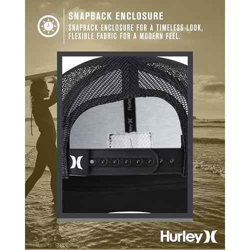 Hurley Men's M Warner Trucker Hat